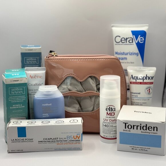 Other - ! NWT Skin Care Bundle with Makeup Bag !